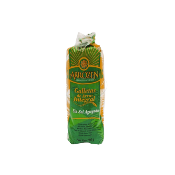 GALLETA DE ARROZ SIN SAL X100G