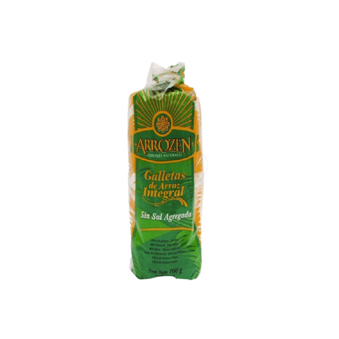 GALLETA DE ARROZ SIN SAL X100G