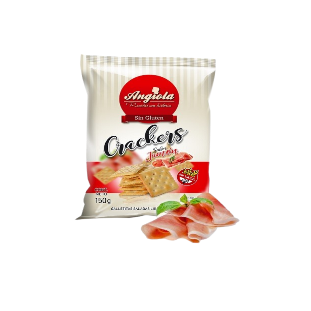 GALLETITAS CRACKERS DE JAMON X150G