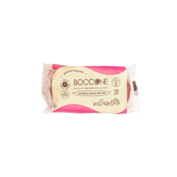 GALLETITAS INTEGRALES DE AVENA Y PASAS X 145GR