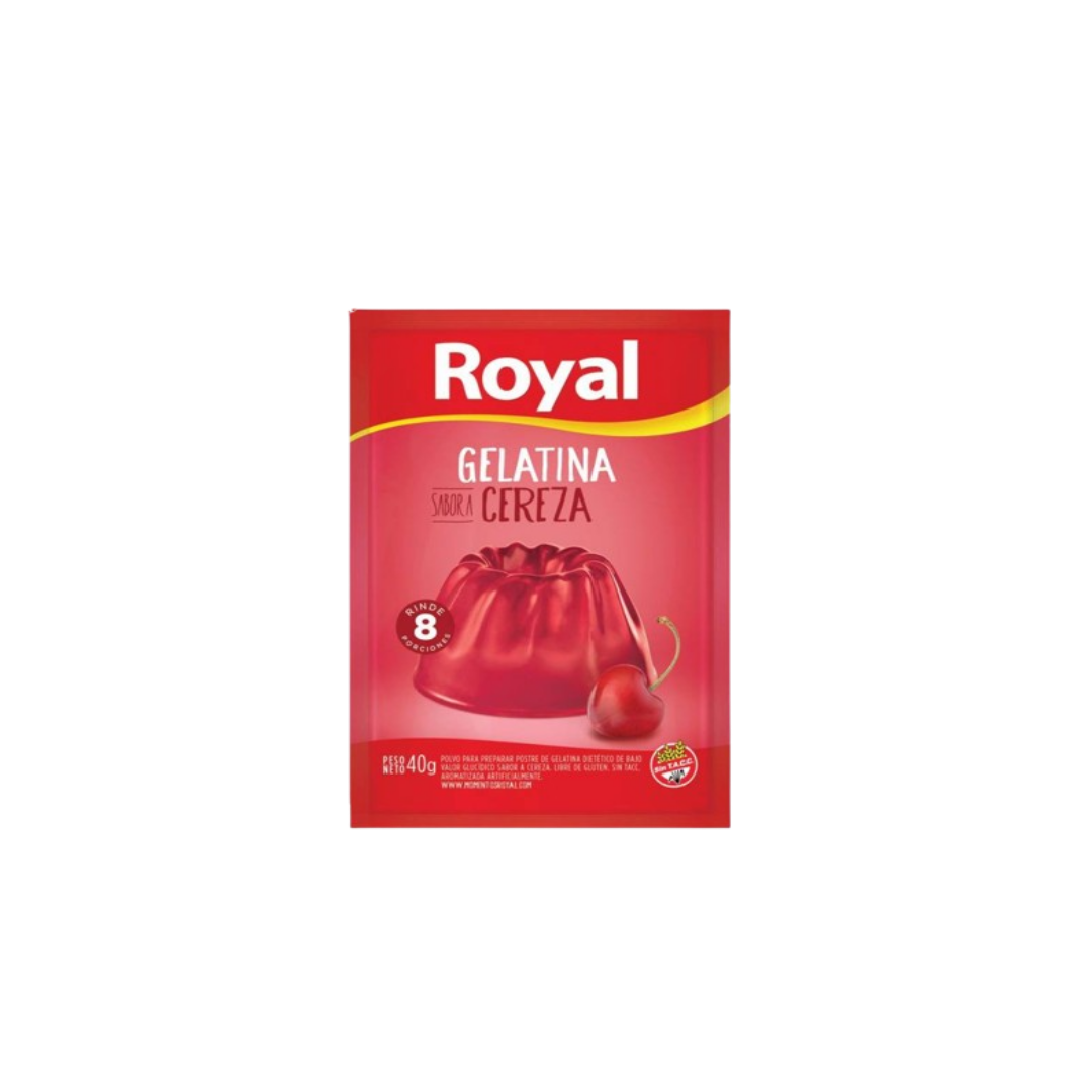 GELATINA CEREZA X40G