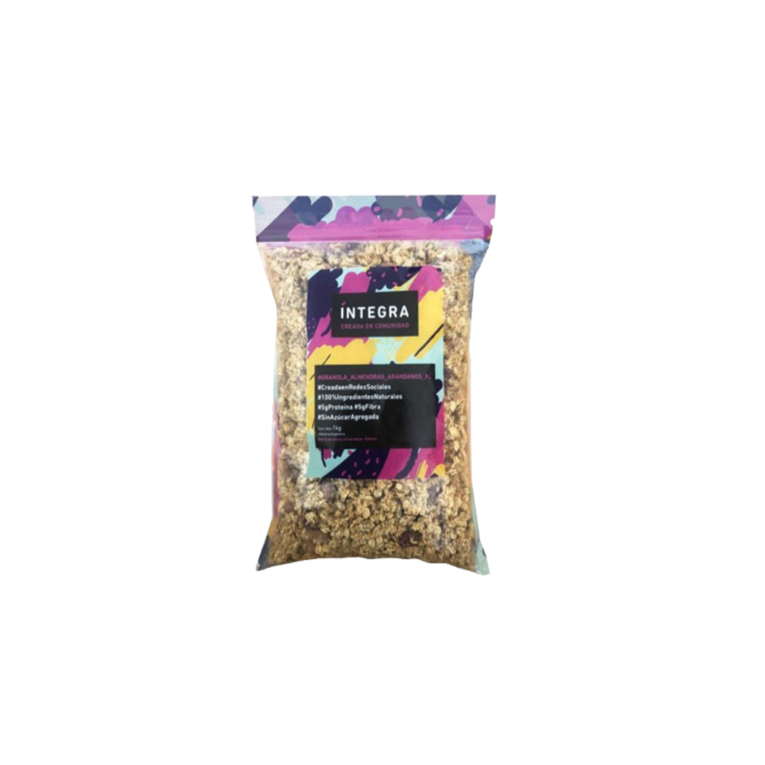 GRANOLA ALMENDRA CAJU ARANDANOS X1KG