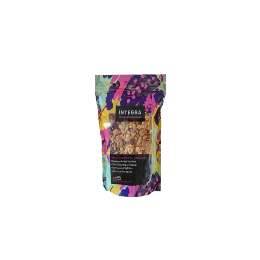 GRANOLA ALMENDRAS ARANDANOS X350GRS
