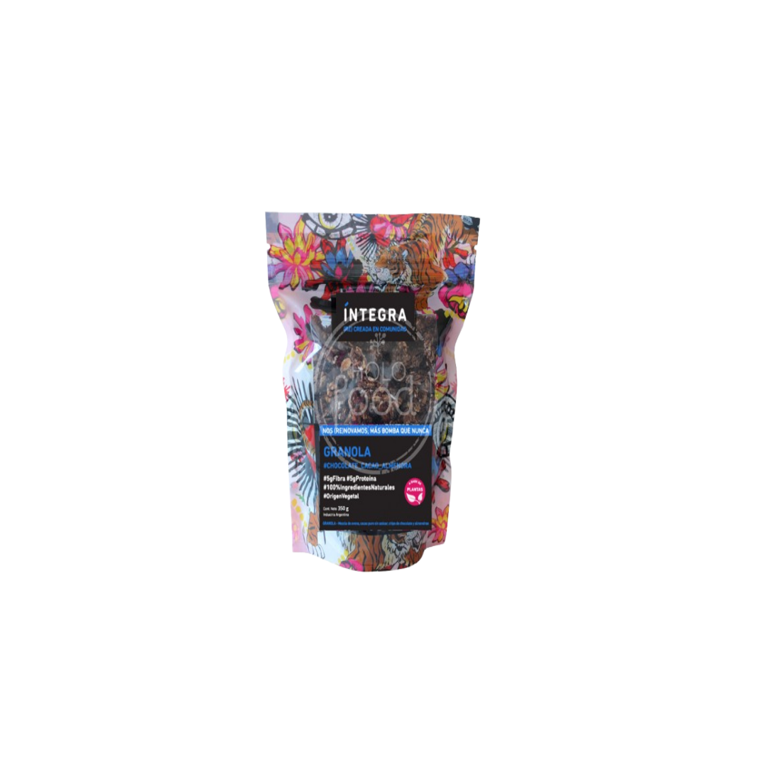 GRANOLA CHOCOLATE, ALMENDRA X350GRS