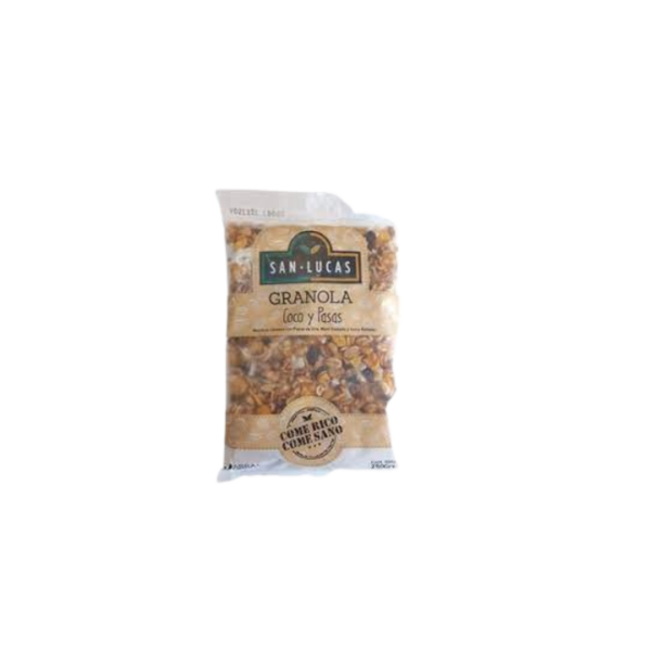 GRANOLA COCO Y PASAS X250G