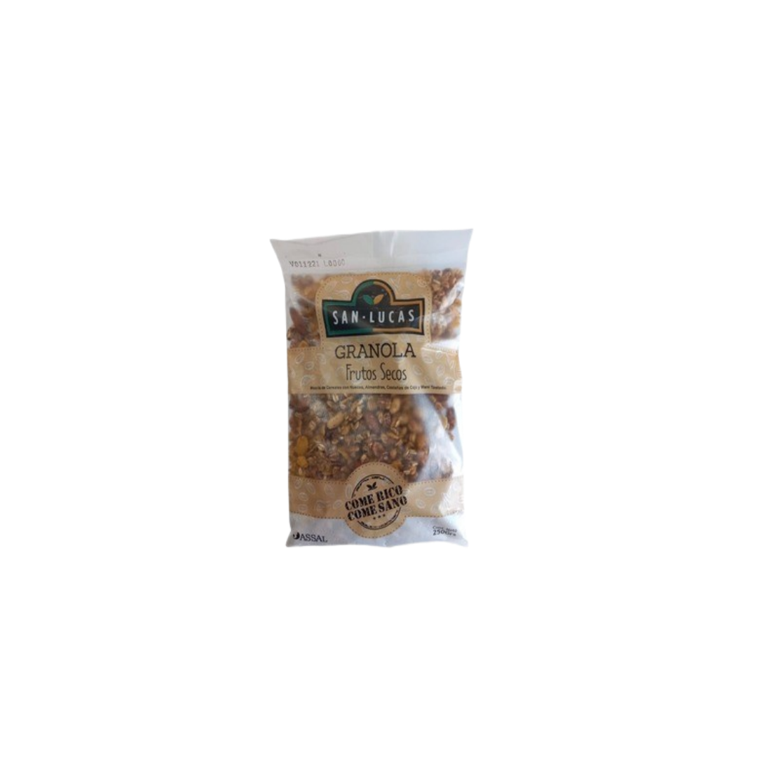 GRANOLA FRUTOS SECOS X250G