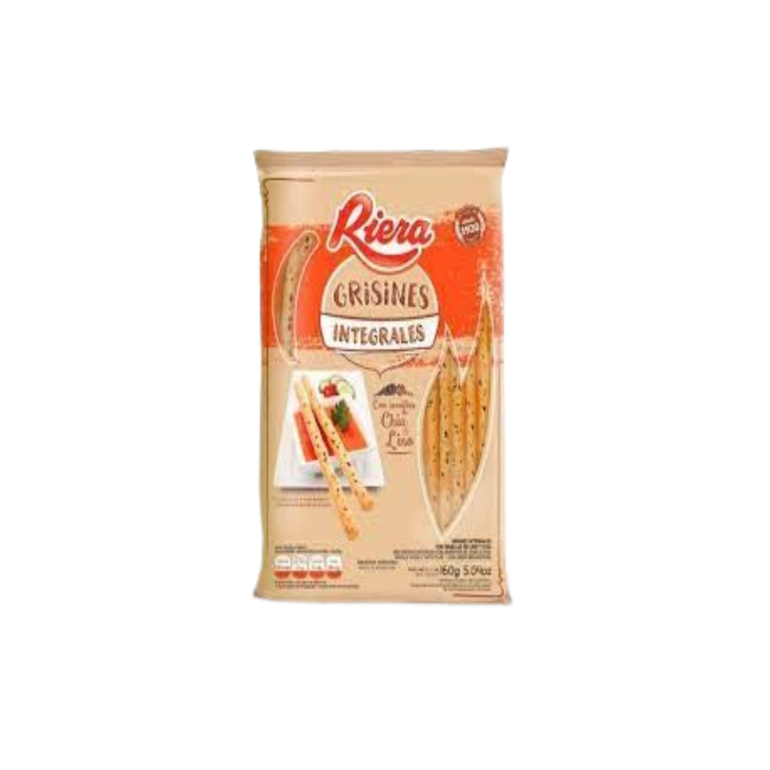 GRISINES INTEGRALES CON SEMILLAS X200G