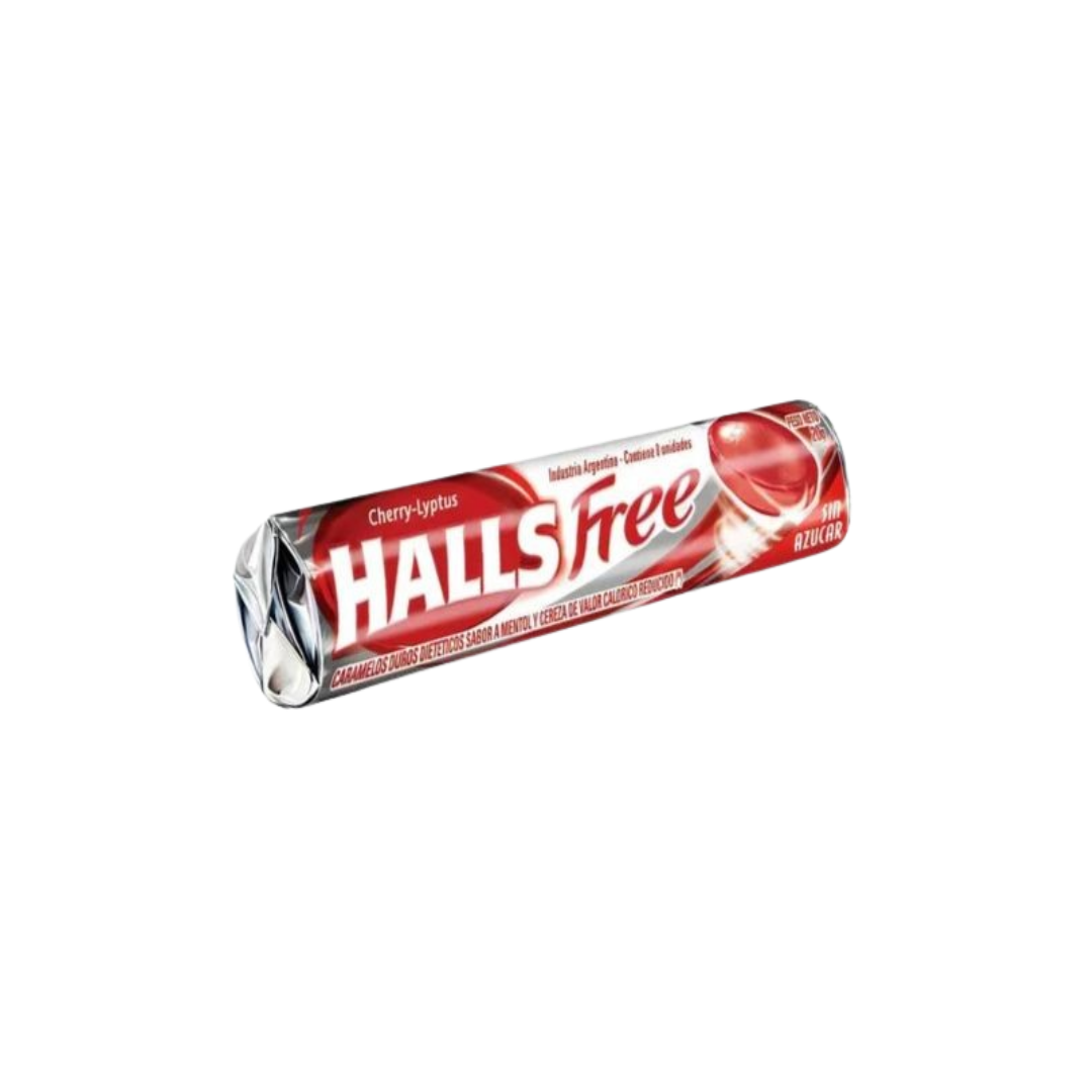HALLS FREE CHERRY X28G