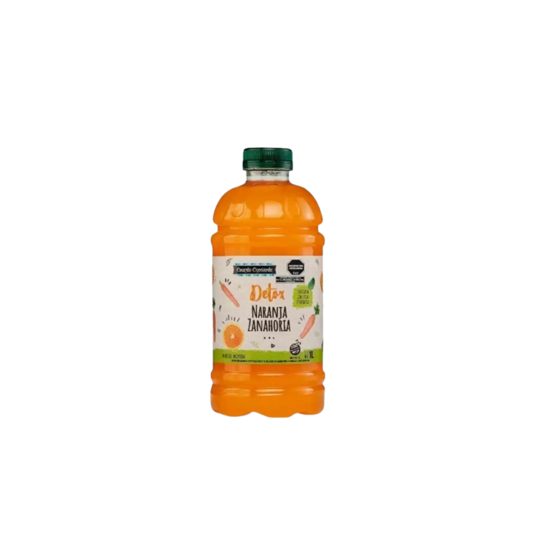 JUGO DETOX ZANAHORIA Y NARANJA X1LT