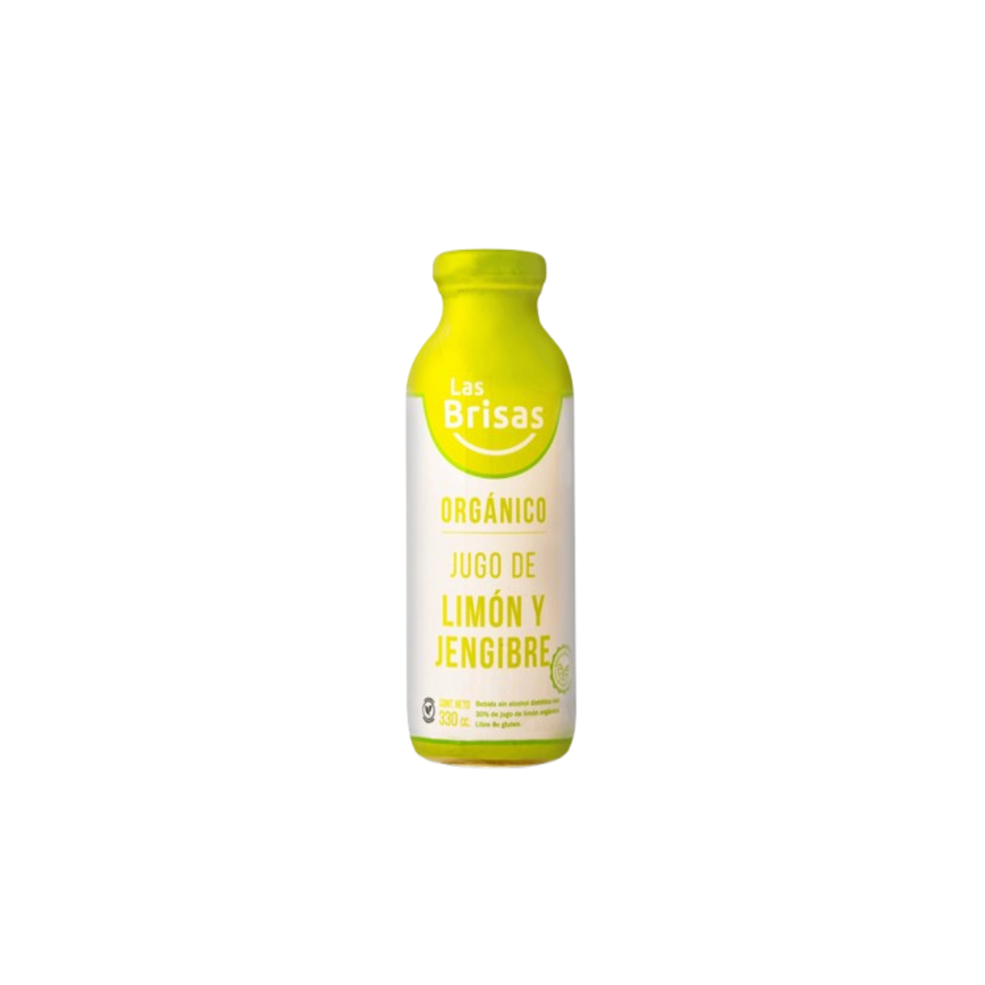 JUGO LIMON Y JENGIBRE ORGANICO X330CC