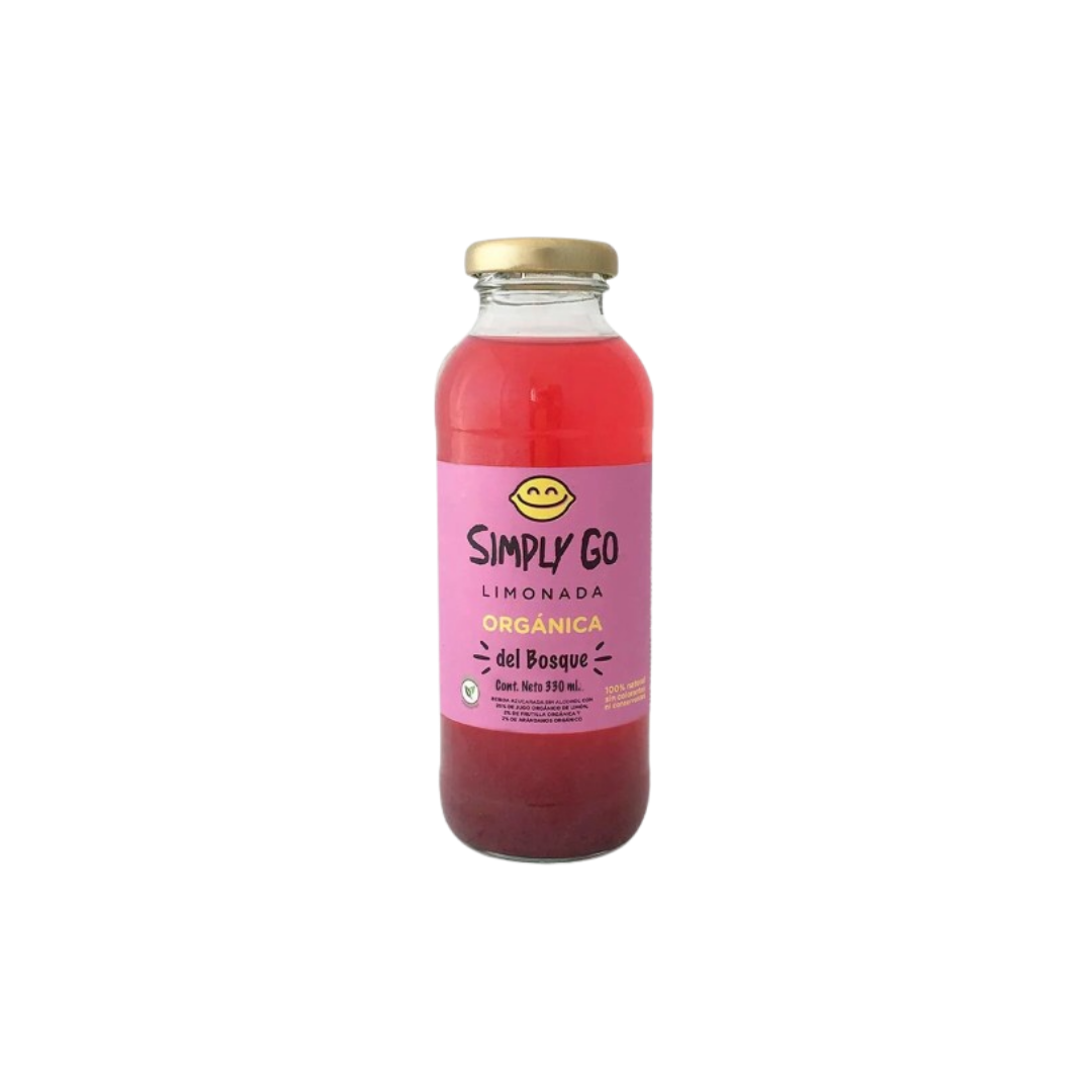 JUGO ORG LIMONADA C/FRUT.BOSQUE X910CC
