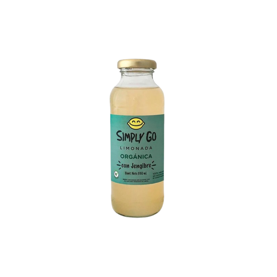 JUGO ORG LIMONADA C/JENGIBRE X910CC