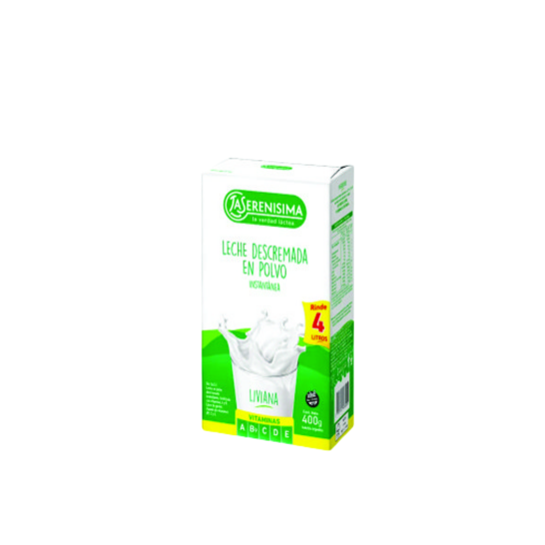 LECHE DESC LIVIANA POLVO X400G INST