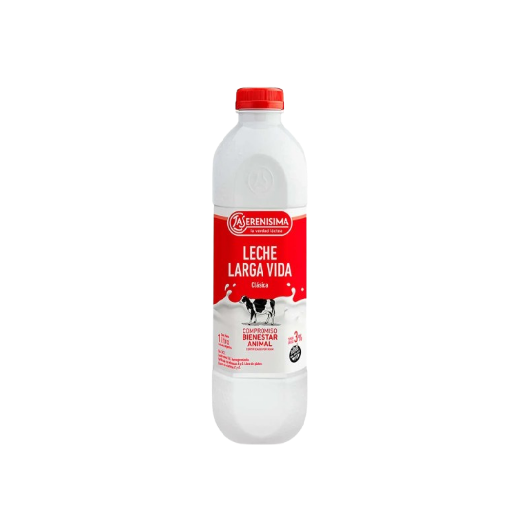 LECHE ENTERA CLASICA 3% FORT X1LT PET