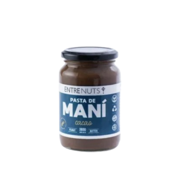 MANT DE MANI CON CACAO FRASCO X400G