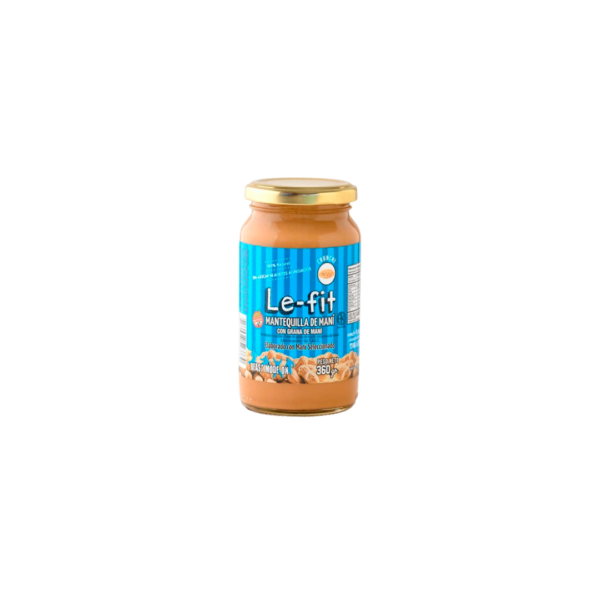 MANTEQUILLA DE MANI CON GRANA DE MANI X360G