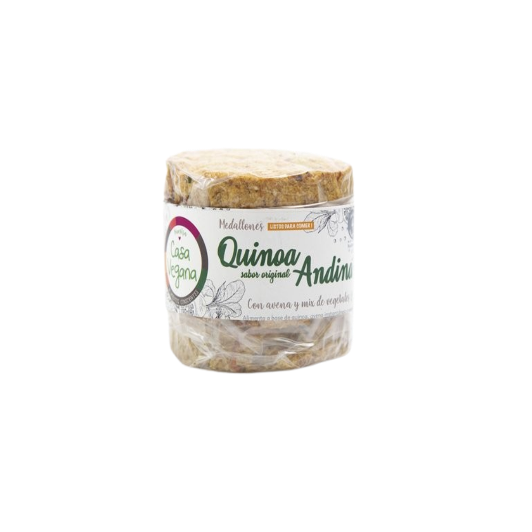 MEDALLONES QUINOA ANDINA X480G