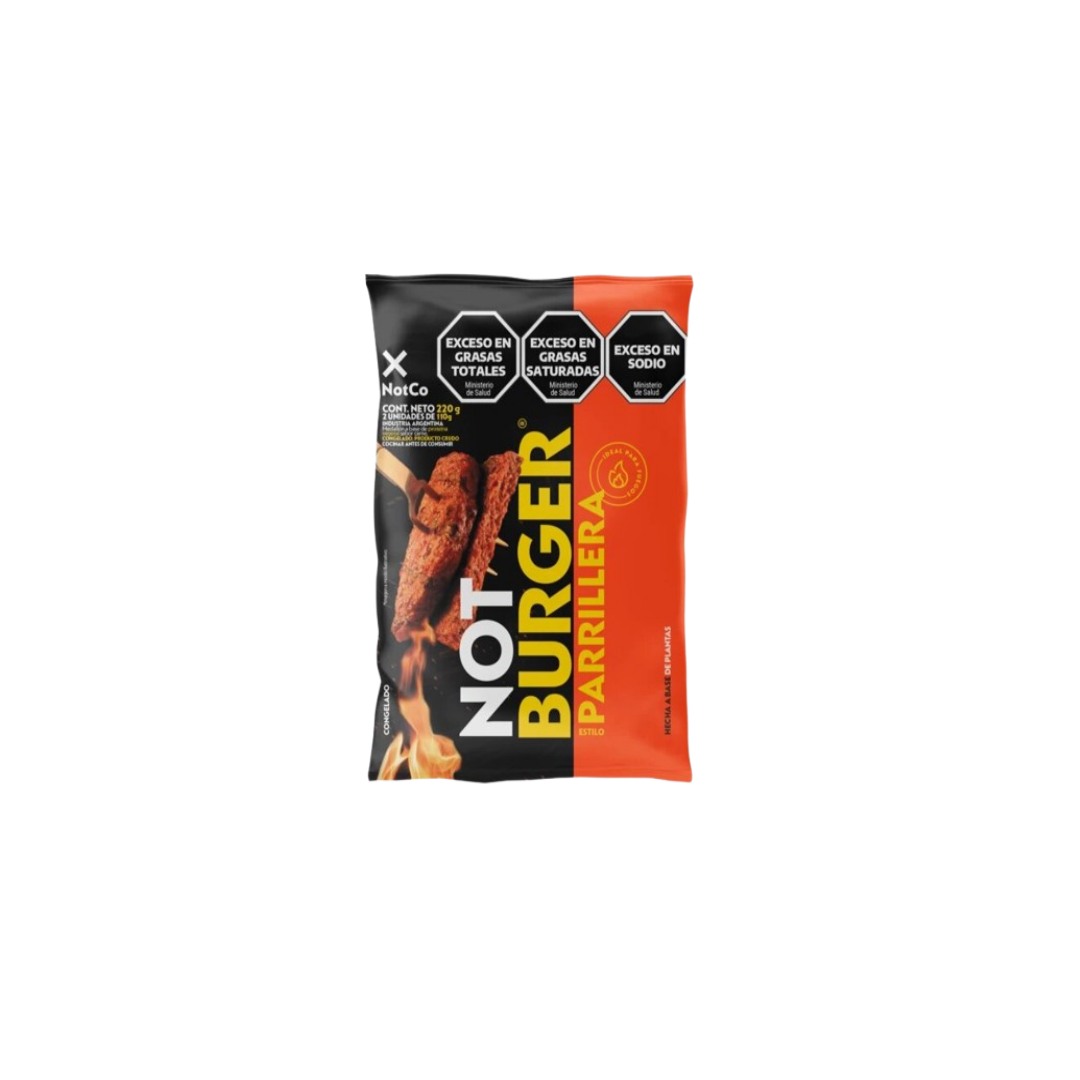 MEDALLON PARRILLERA NOT BURGUER X2UN X110G