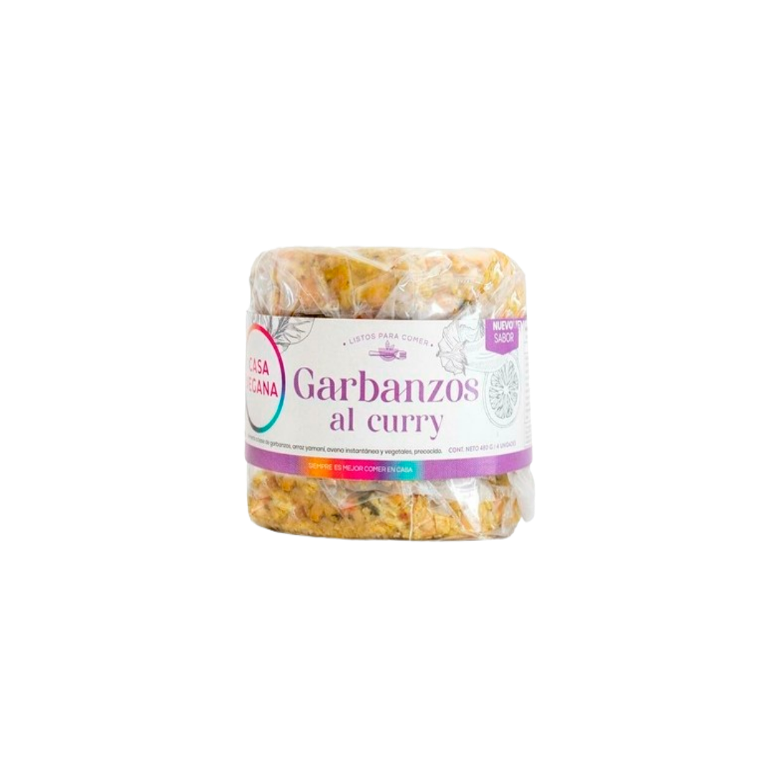 MEDALLONES GARBANZOS AL CURRY X480G