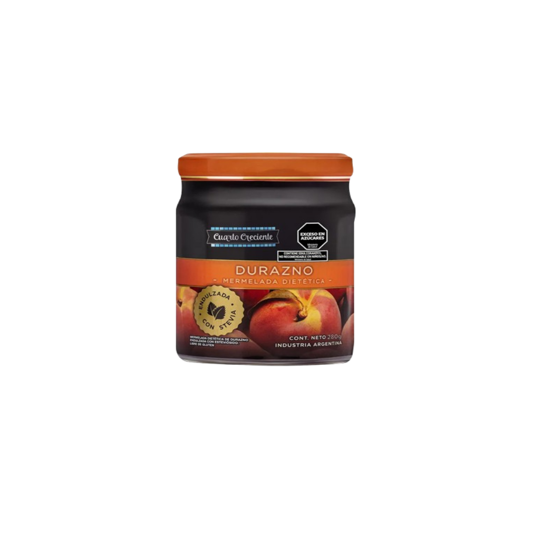 MERMELADA STEVIA DURAZNO X280