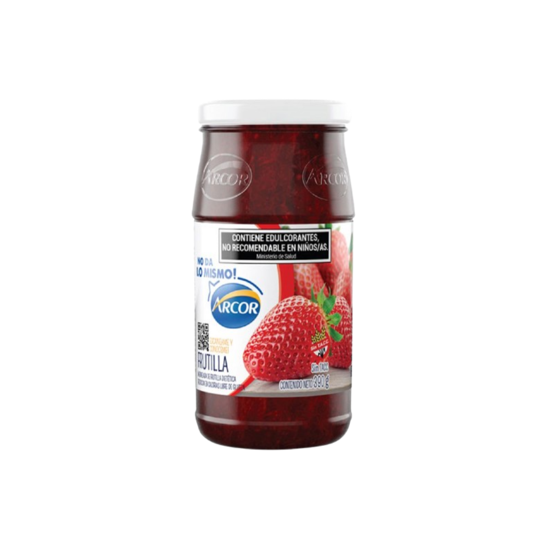 MERMELADA DE FRUTILLA S/AZUCAR X390G