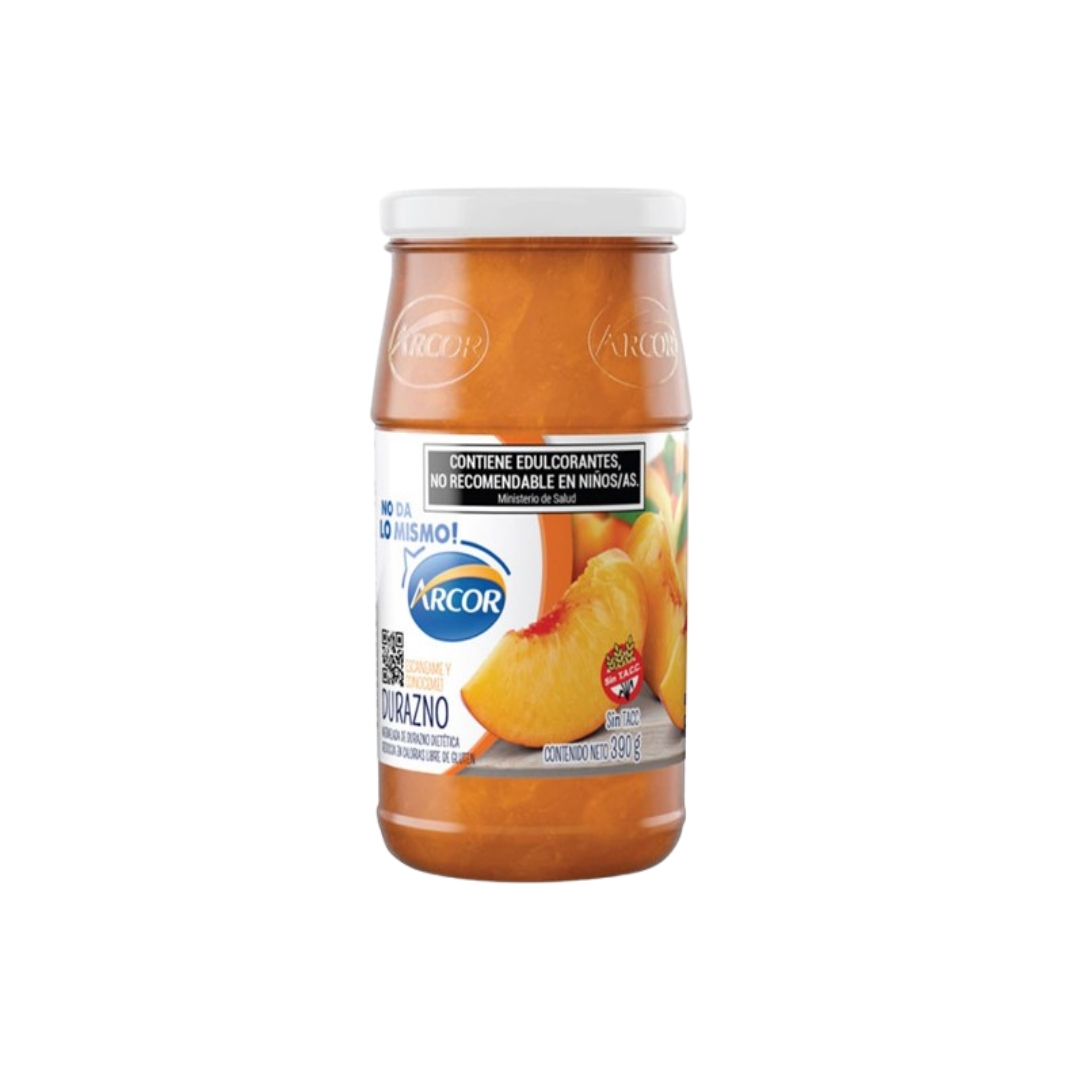 MERMELADA DURAZNO S/AZUCAR X390G
