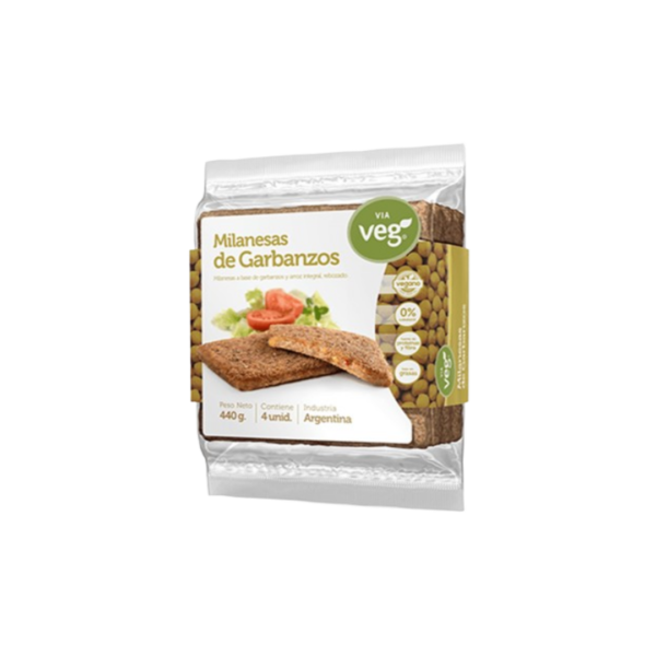 MILANESA DE GARBANZO X220G