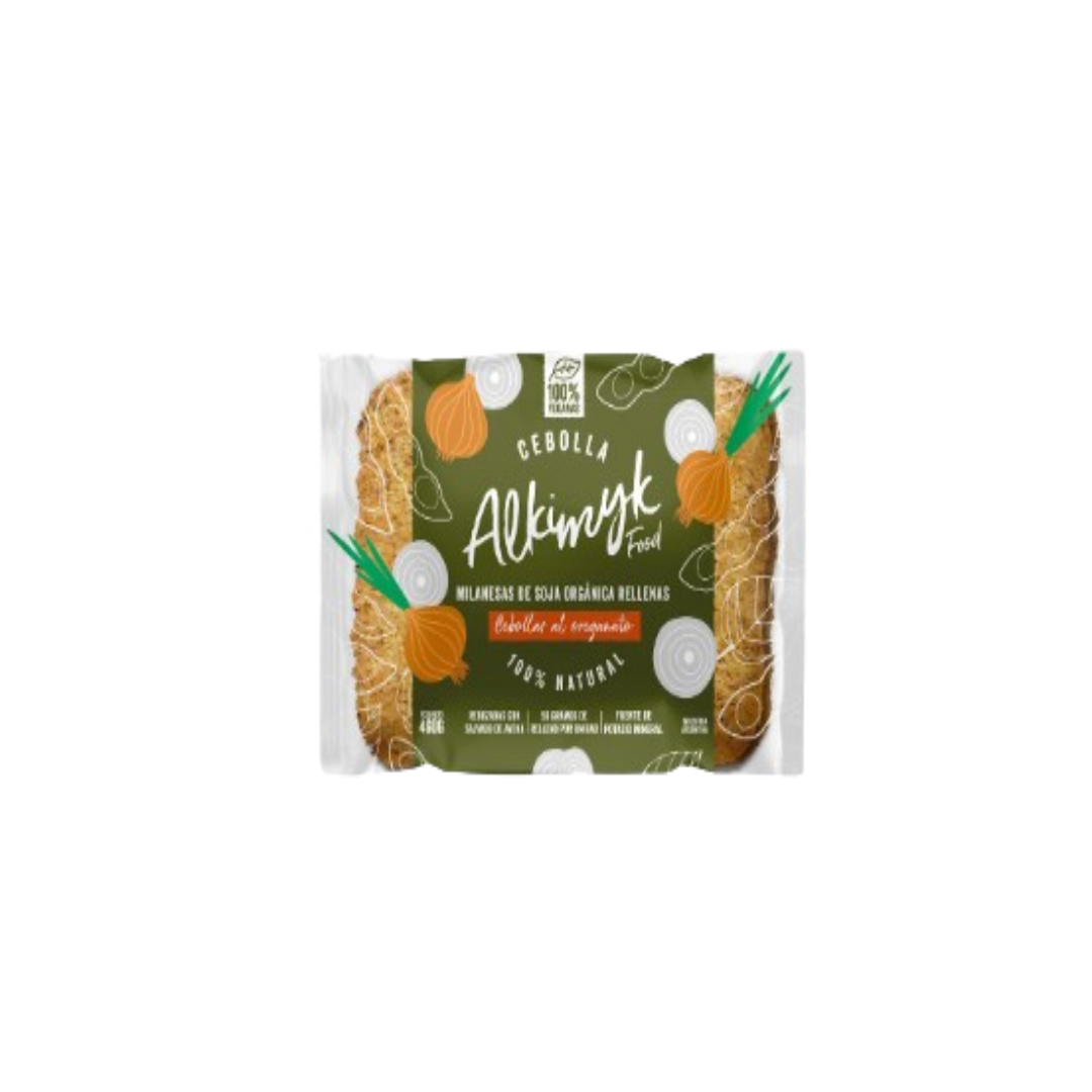MILANESA DE SOJA RELLENA CEBOLLA X460G