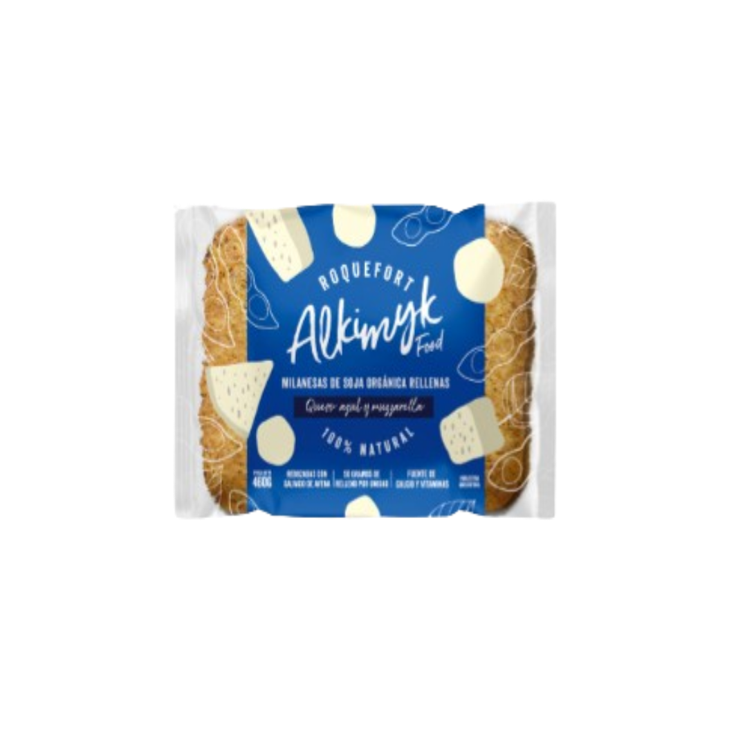 MILANESA DE SOJA RELLENA ROQUEFORT X460G