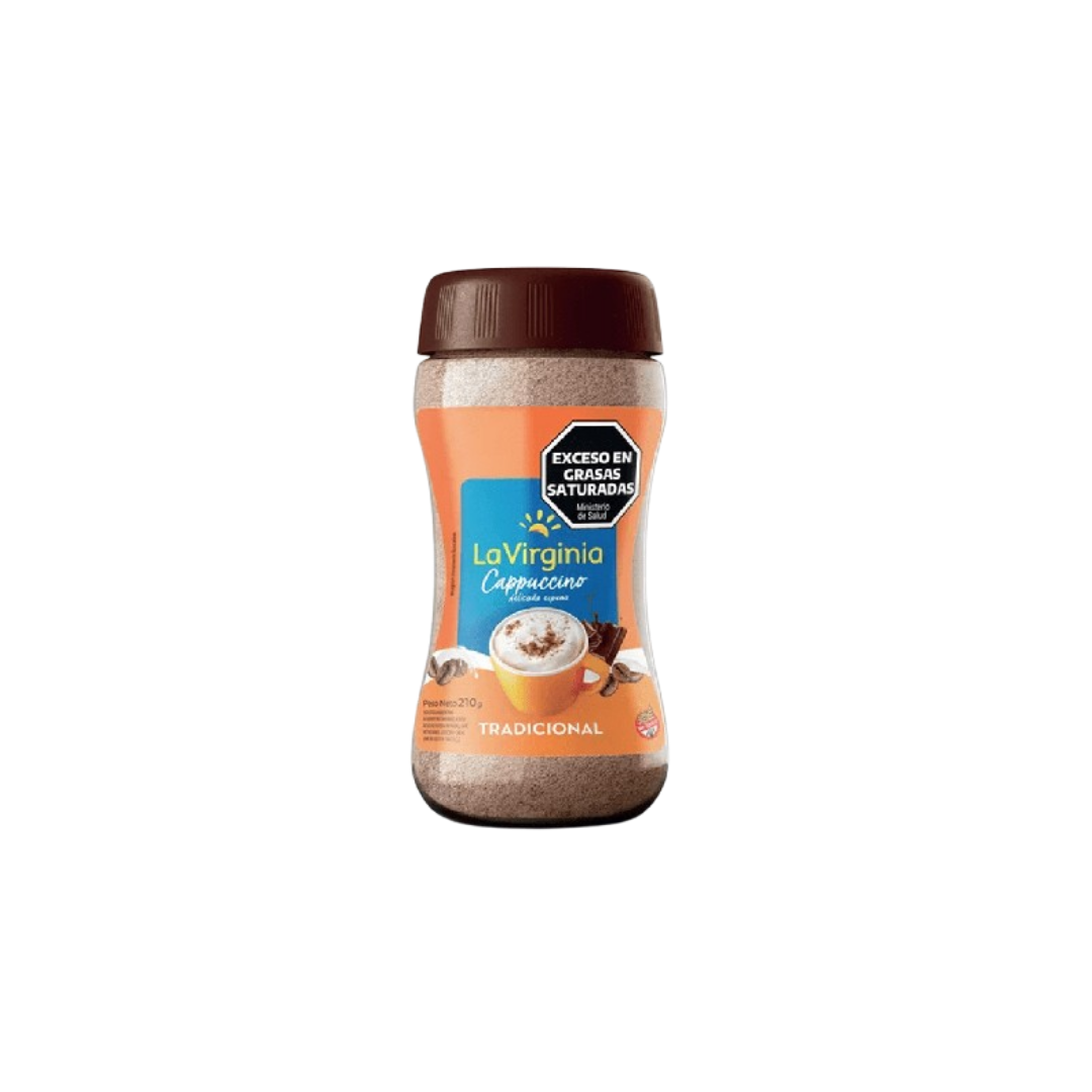 MIX CAPPUCCINO TRADICIONAL X210G FRASCO