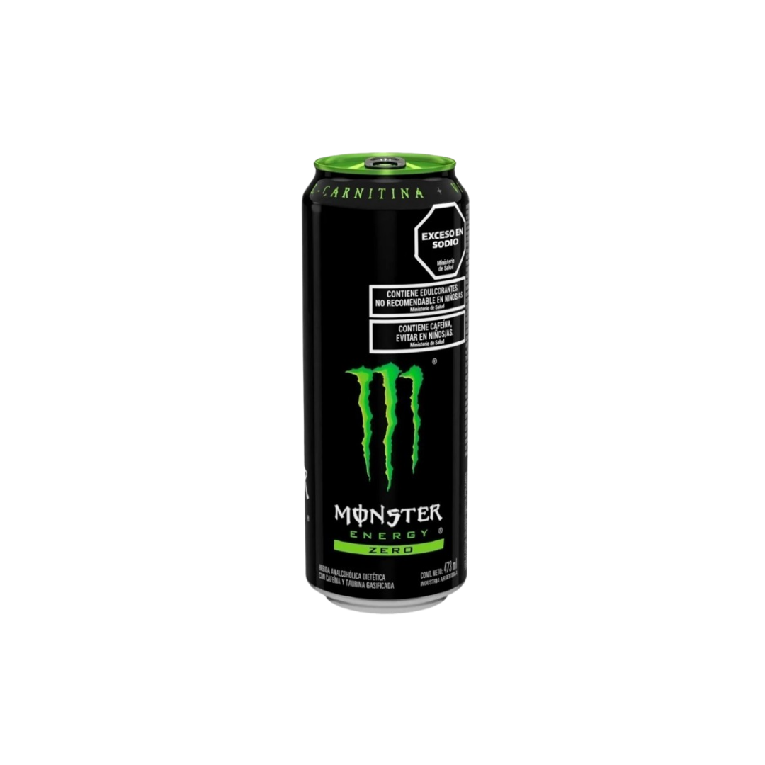 MONSTER ENERGY GREEN ZERO X473ML