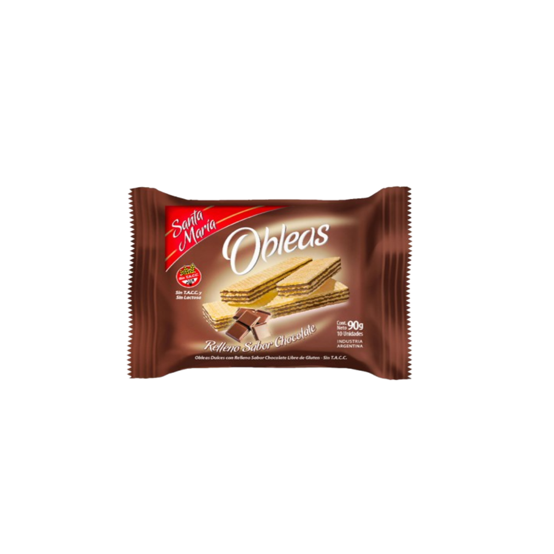 OBLEAS DULCES CHOCOLATE X90G
