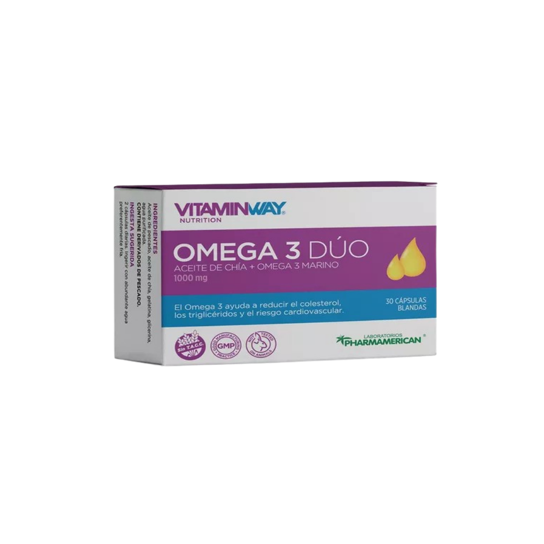 OMEGA 3 DUO X60CAPS