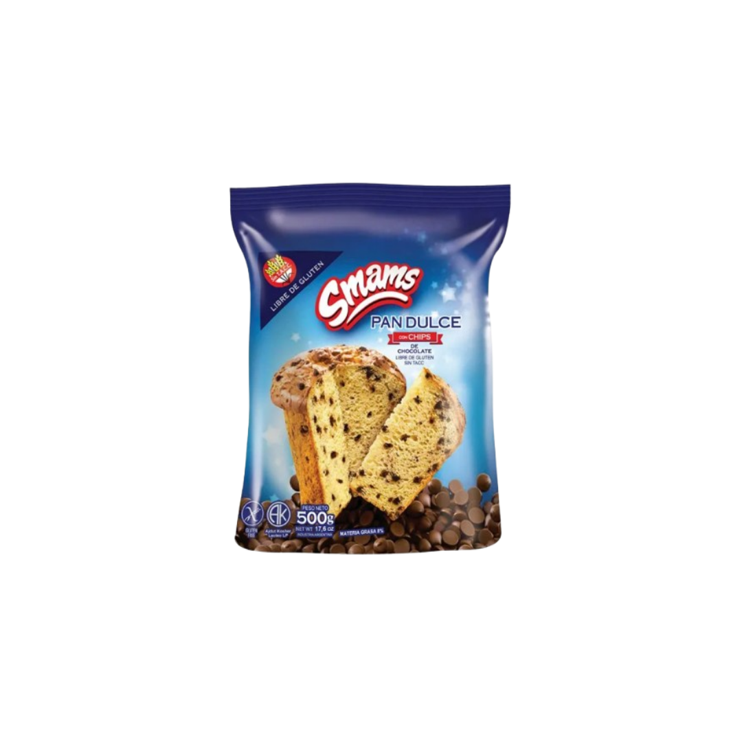 PAN DULCE CON CHIPS DE CHOCO X500G