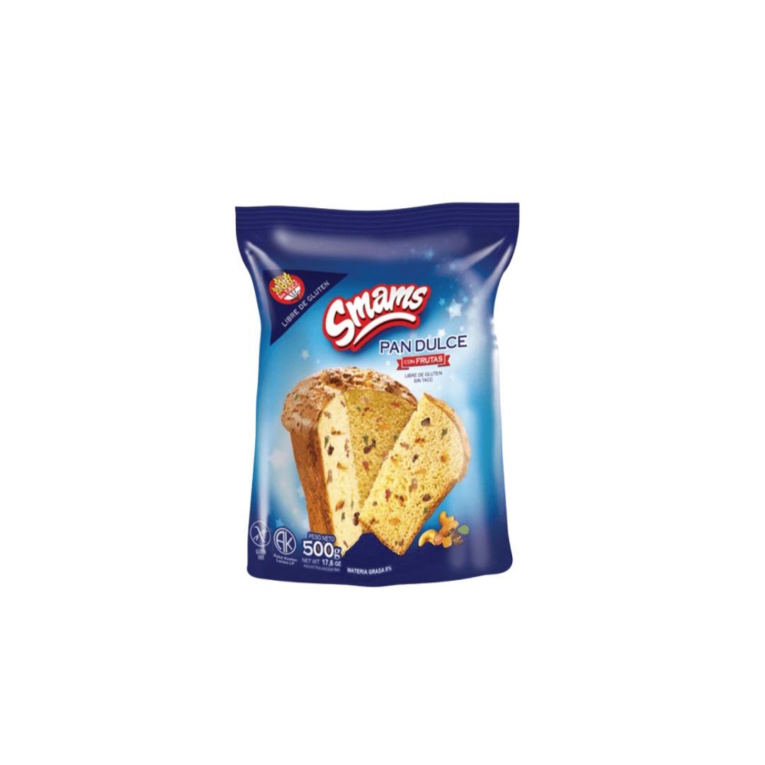 PAN DULCE CON FRUTAS X500G