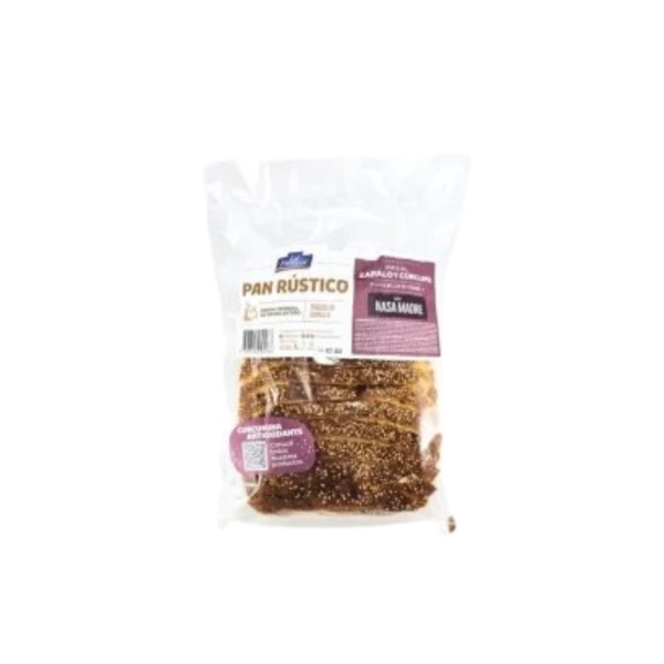 PAN ZAPALLO Y CURCUMA RUSTICO X500g