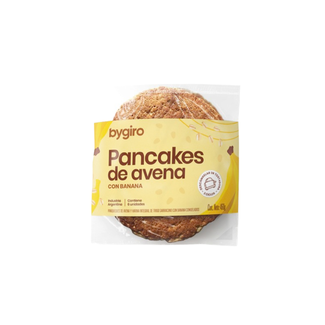 PANCAKES DE AVENA Y BANANA X420G