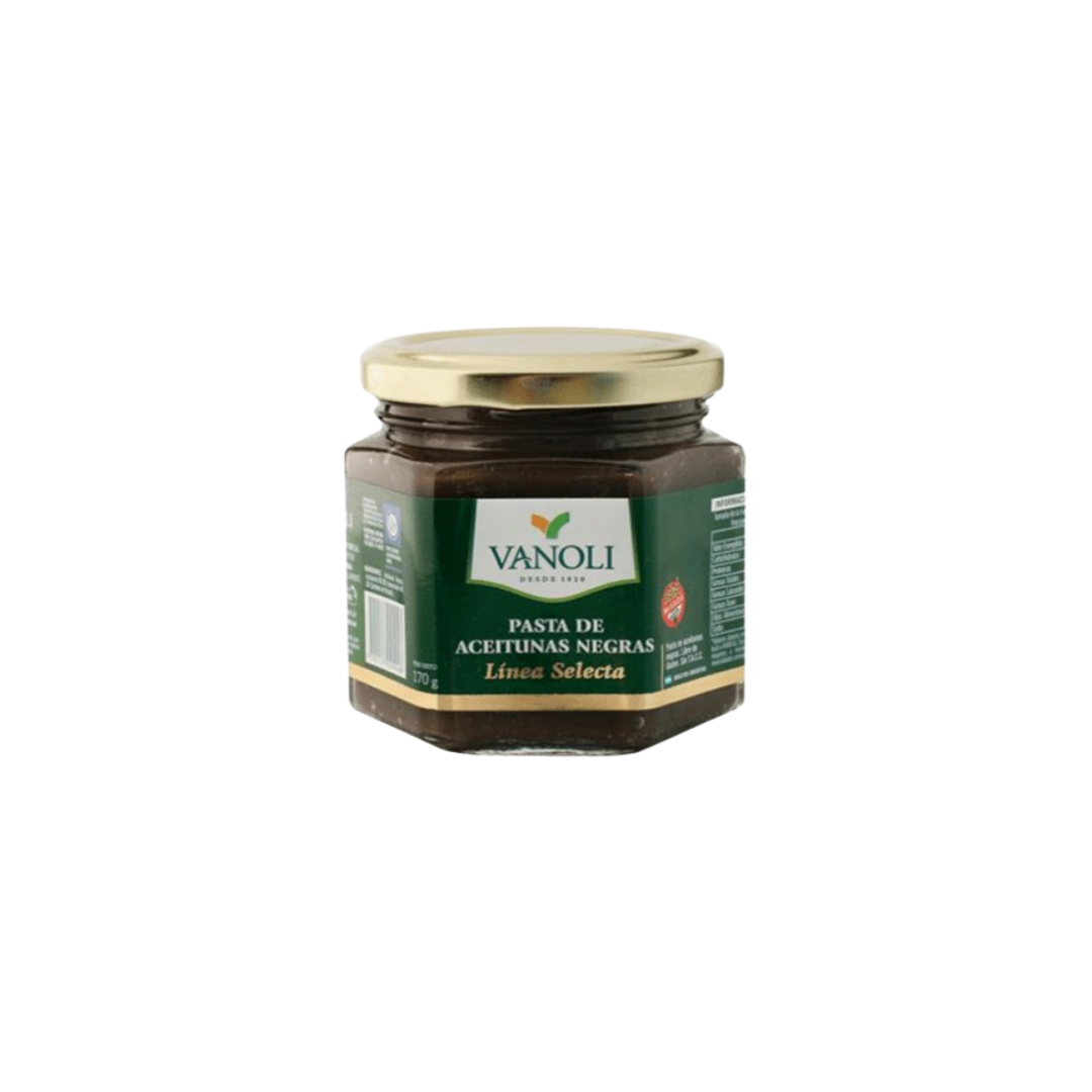 PASTA DE ACEITUNA NEGRA LINEA SELECTA FRASCO X170G