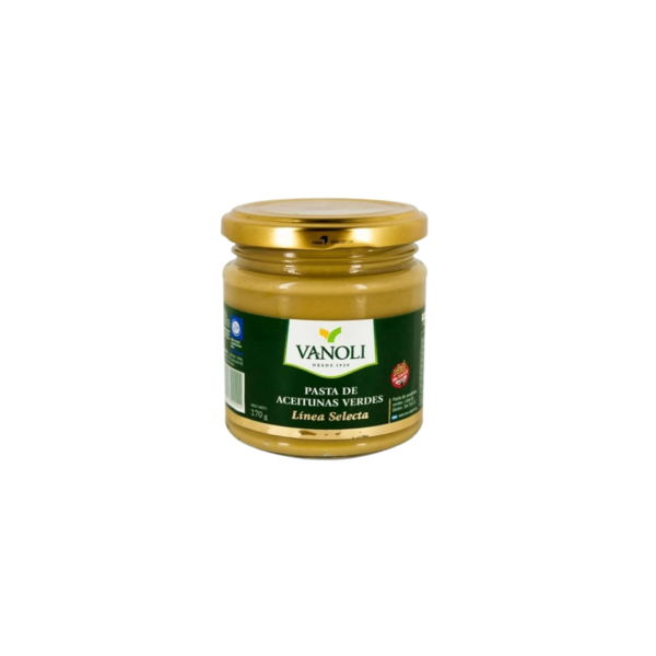 PASTA DE ACEITUNA VERDE LINEA SELECTA FRASCO X170G
