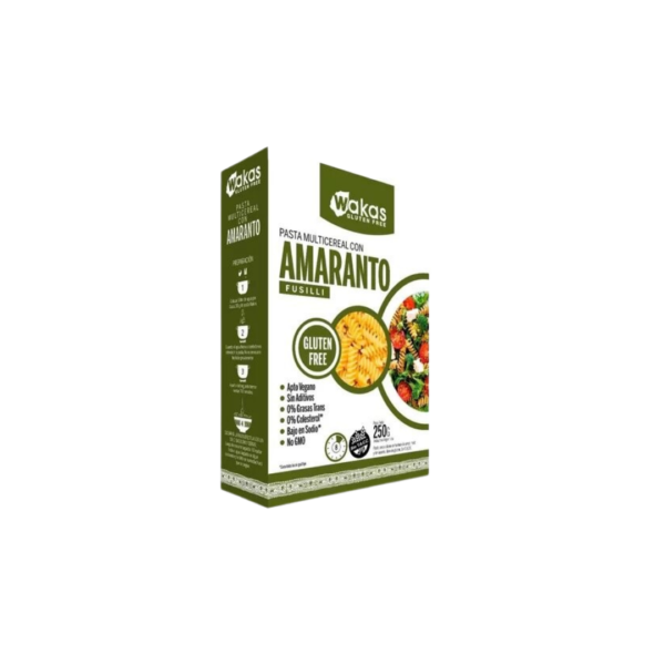 PASTA FUSILLI CON AMARANTO X250G
