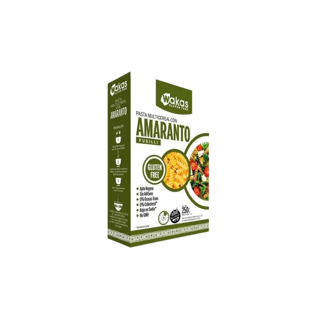 PASTA FUSILLI CON AMARANTO X250G