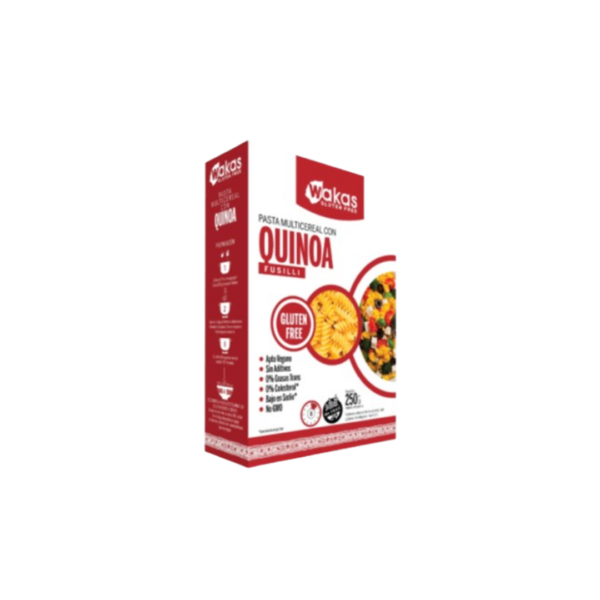 PASTA FUSILLI CON QUINOA X250G