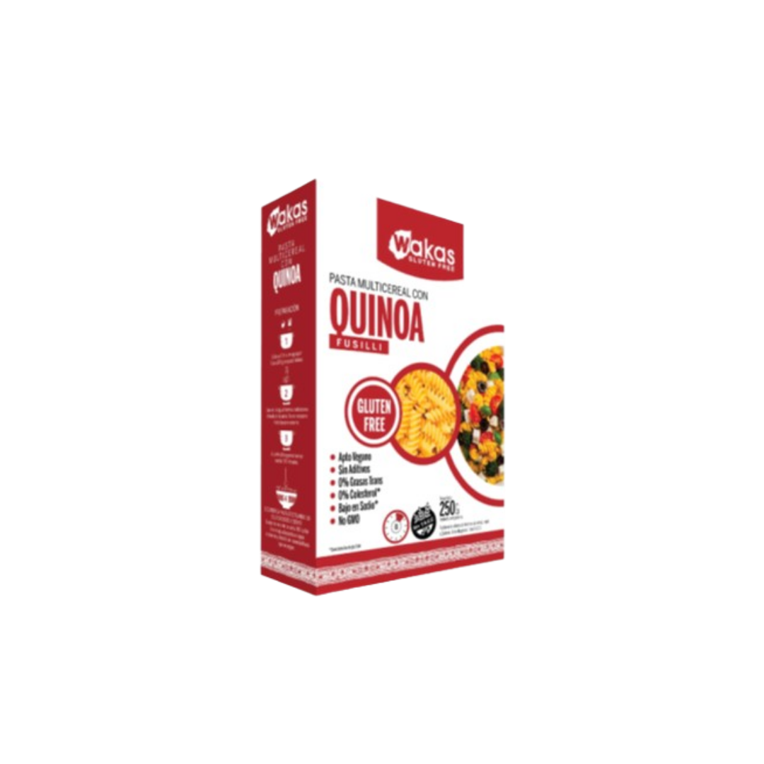 PASTA FUSILLI CON QUINOA X250G