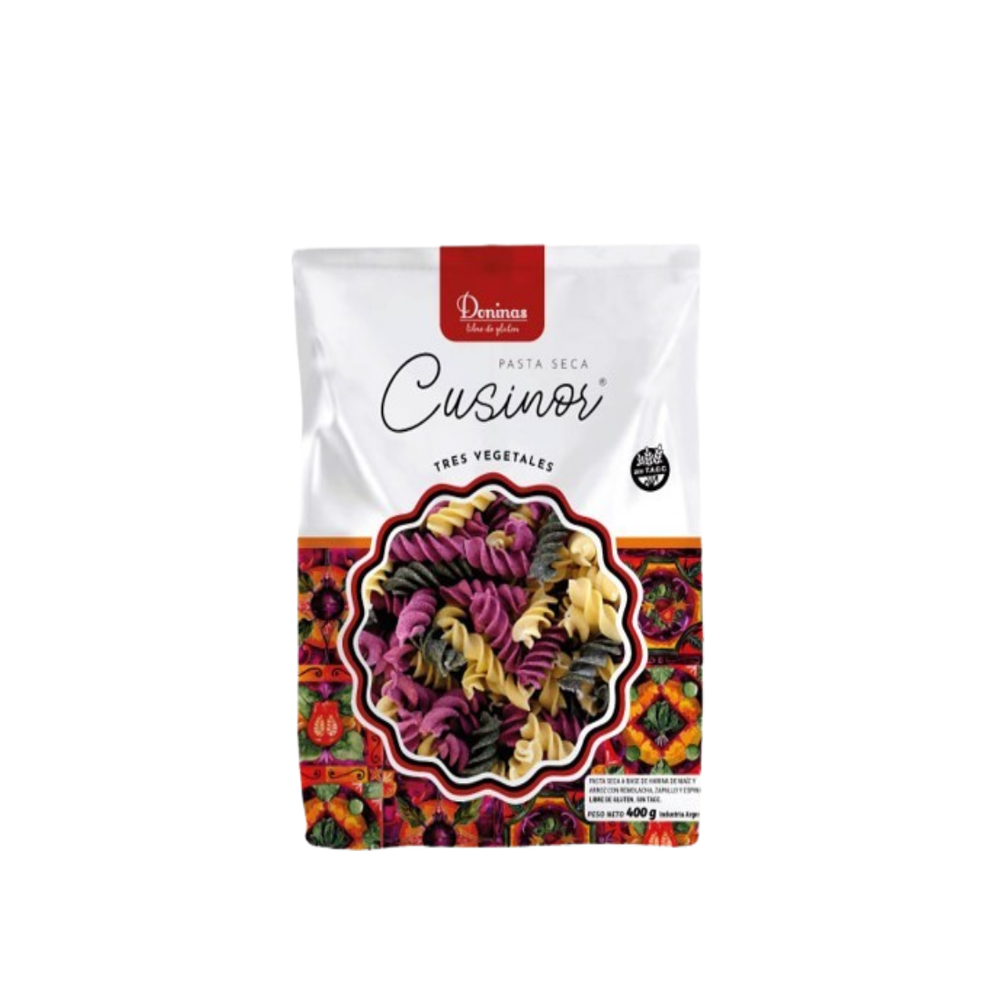 PASTA SECA TRES VEGETALES X400G
