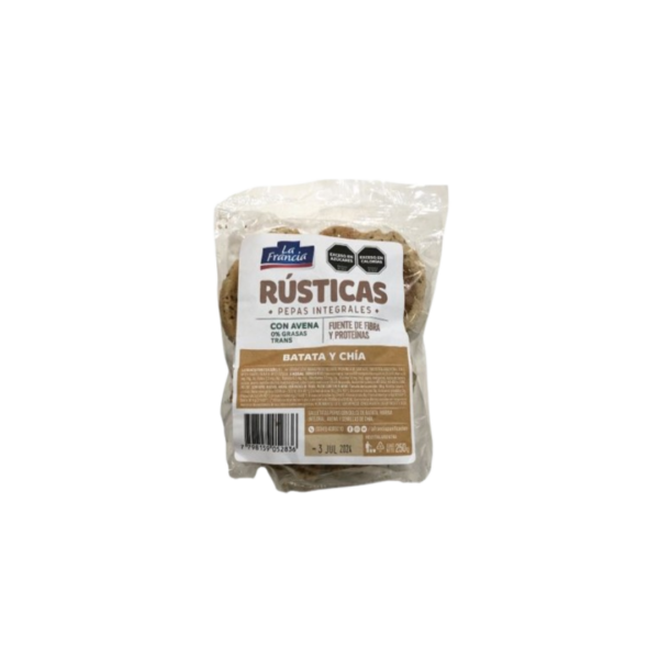 PEPAS INTEGRALES BATATA X250G