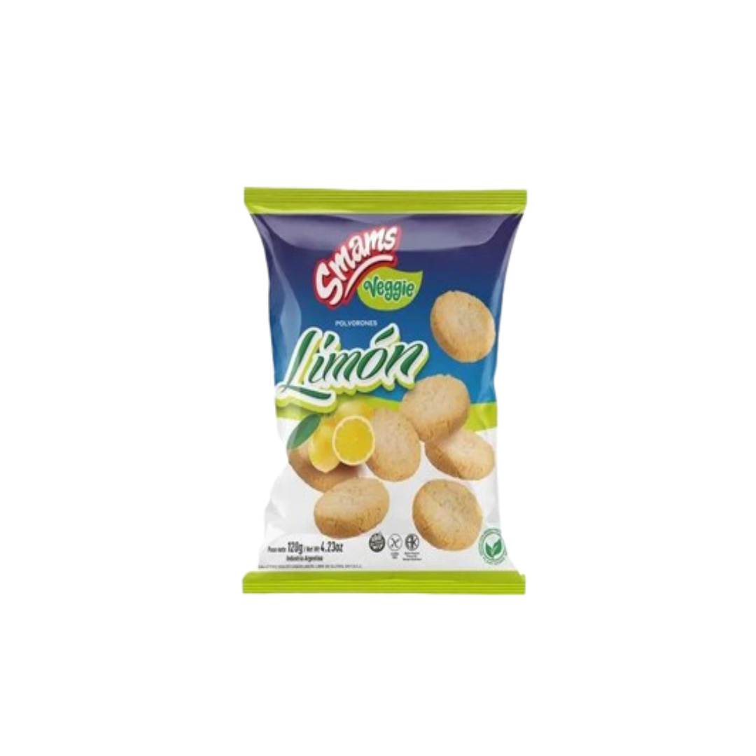 POLVORONES LIMON VEGGIE X120G