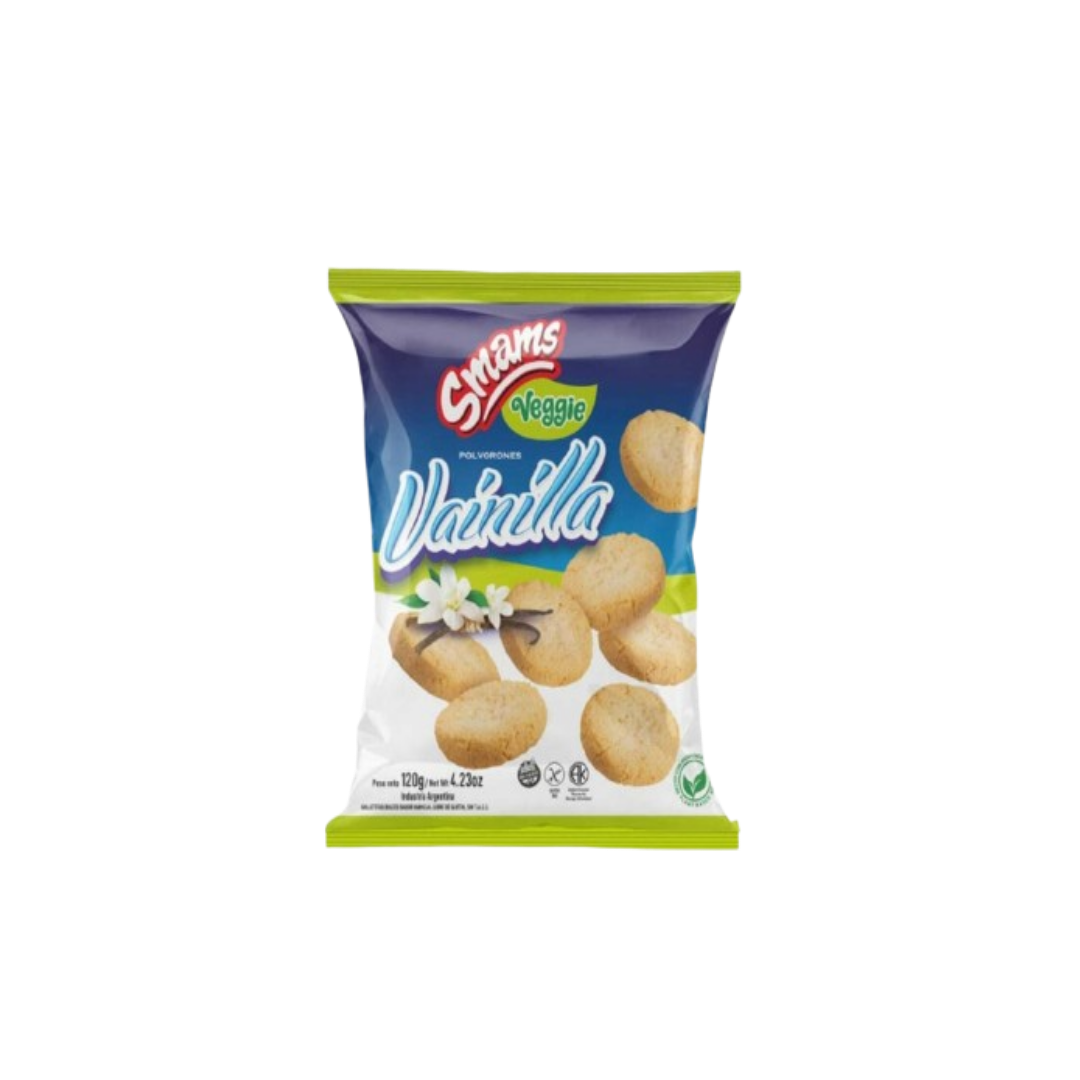 POLVORONES VAINILLA VEGGIE X120G