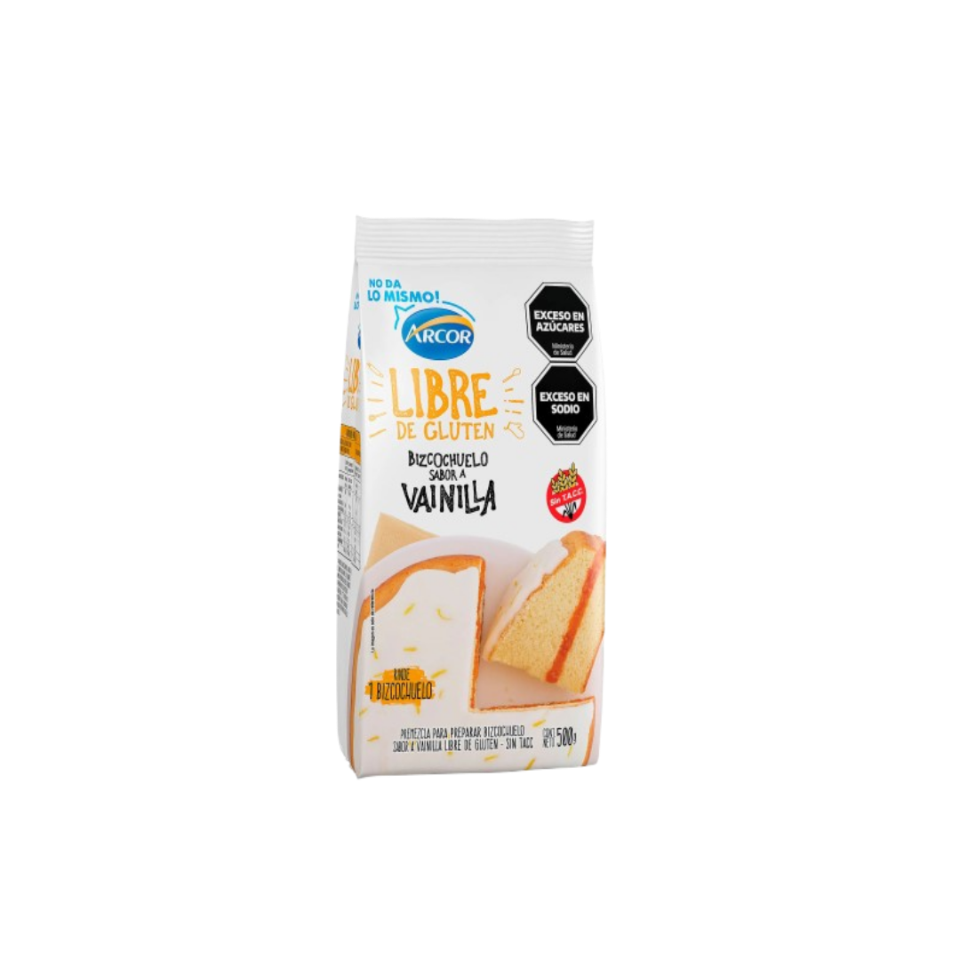 PREM BIZCOCHUELO VAINILLA X500G