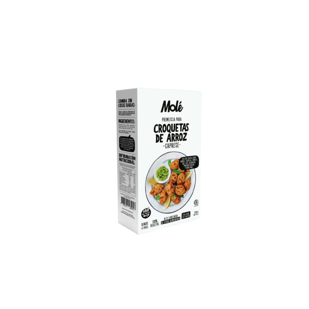 PREMEZCLA CROQUETAS DE ARROZ CAPRESE X200G
