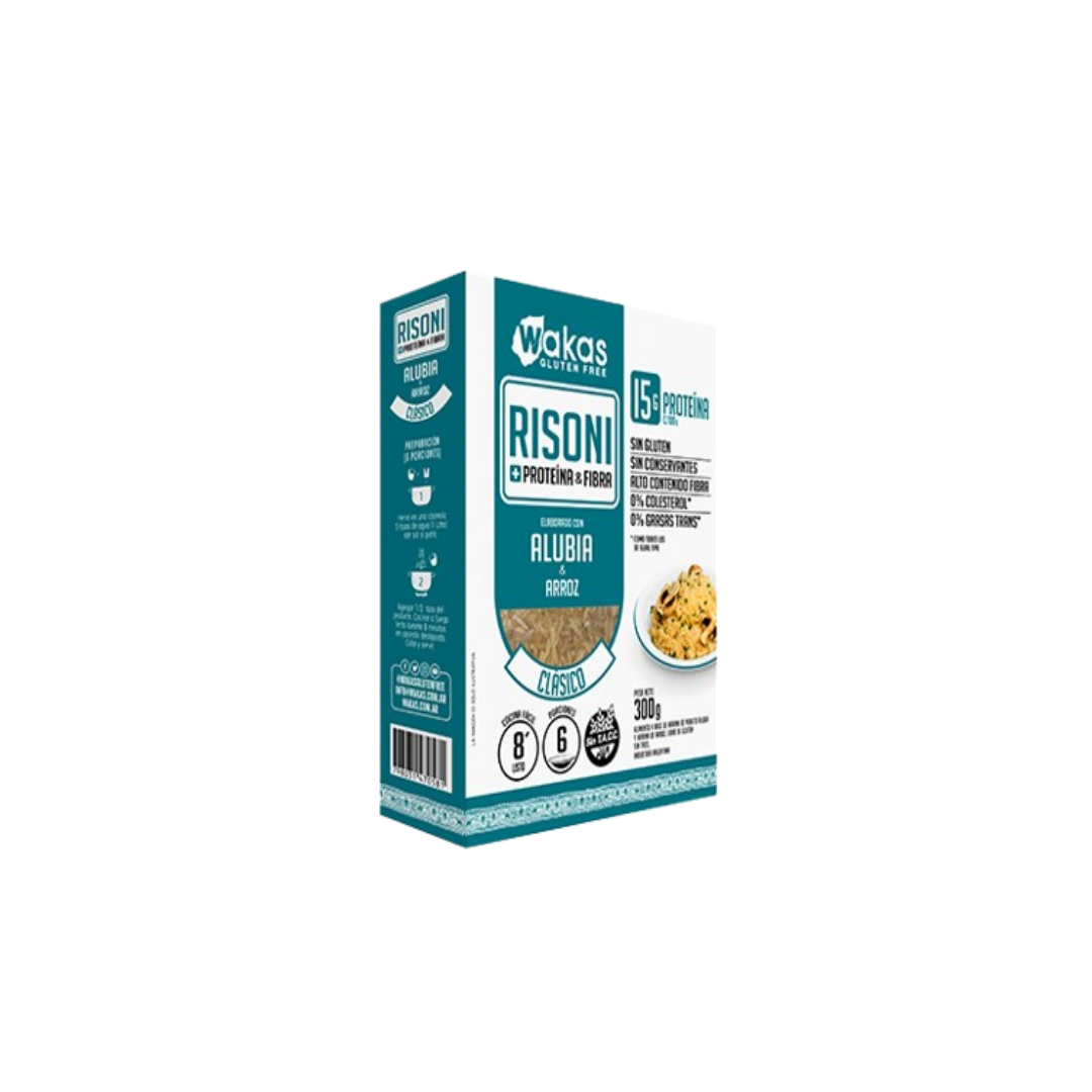RISONI ALUBIA Y ARROZ CLASICO X300G